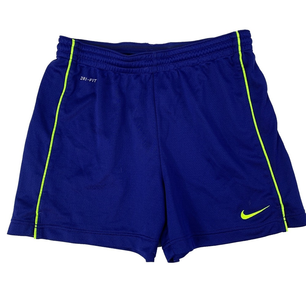 Nike Fri Fit Womens Size Small Blue Academy Knit Mesh Shorts